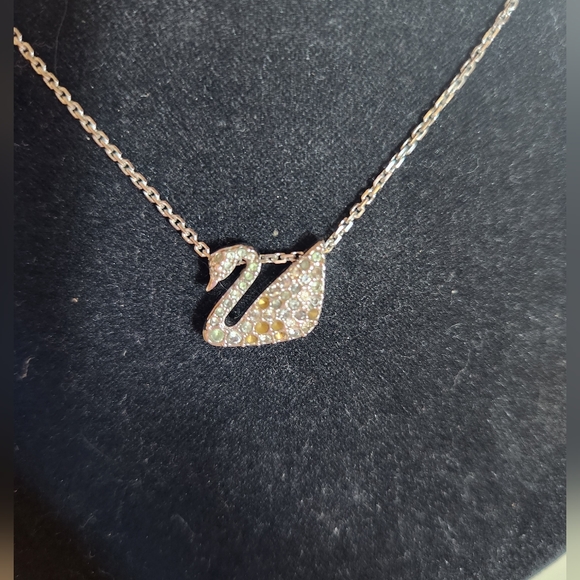 Swarovski Jewelry Swarovski Iconic Crystal Swan Set Poshmark